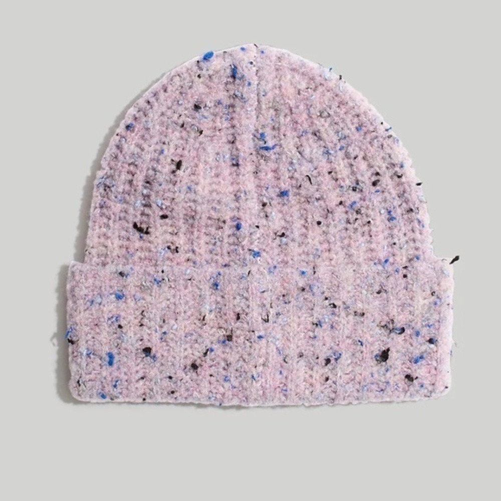 Madewell Pink Speckled Knit Beanie